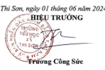 Công khai thông tin về đội ngũ nhà giáo, cán bộ quản lý và nhân viên của trường tiểu học xã Thi Sơn, năm học 2024-2025