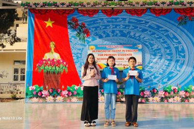 GIAO LƯU TÀI NĂNG TIẾNG ANH TIỂU HỌC – SÂN CHƠI BỔ ÍCH CHO HỌC SINH TRƯỜNG TIỂU HỌC THI SƠN